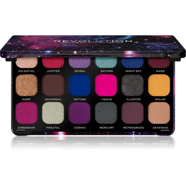 Revolution Revolution Forever Flawless paleta sjenila za oči nijansa Constellation 18x1.1 g
