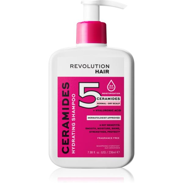 Revolution Haircare Revolution Haircare 5 Ceramides + Hyaluronic Acid hidratantni šampon s ceramidima 236 ml