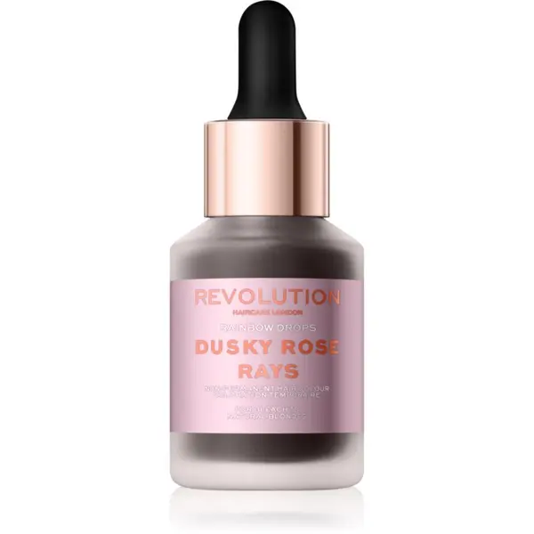 Revolution Haircare Revolution Haircare Rainbow Drops boja za toniranje kose nijansa Rose Rays 30 ml
