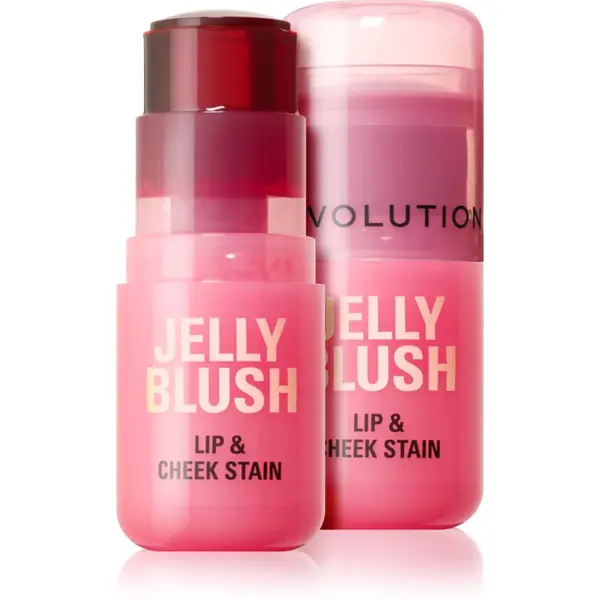Revolution Revolution Jelly Blush rumenilo u olovci za usne i lice nijansa Peach Orange 5.5 g