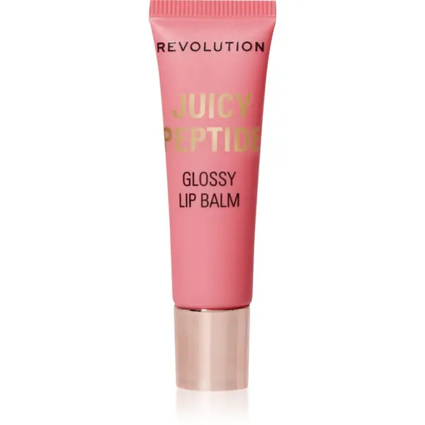Revolution Revolution Juicy Peptide Lip Balm balzam za usne s peptidima nijansa Shimmer Mai Tai Pink 8 ml