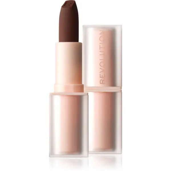 Revolution Revolution Lip Allure Soft Satin Lipstick Kremasti ruž sa satenskim odsjajem nijansa Stiletto Brown 3.2 g