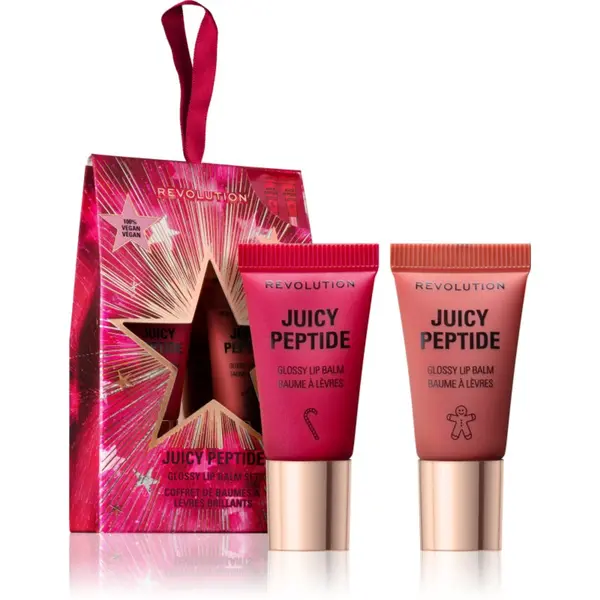 Revolution Revolution Makeup set Juicy Peptide poklon set za usne