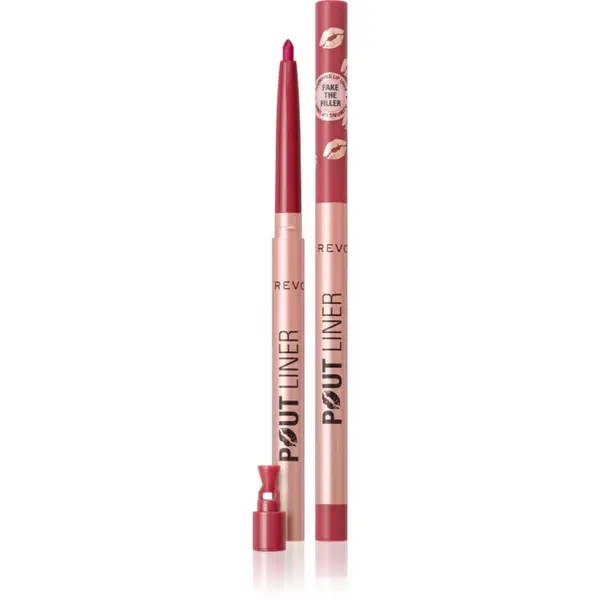 Revolution Revolution Pout Liner olovka za usne za povećanje volumena nijansa Jelly Berry Mauve 0.2 g