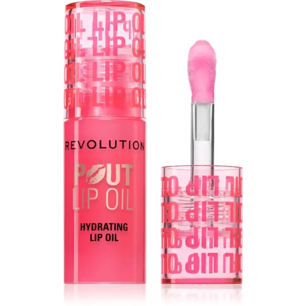 Revolution Revolution Pout Lip ulje za usne s hidratantnim učinkom nijansa Watermelon Pink 3 ml