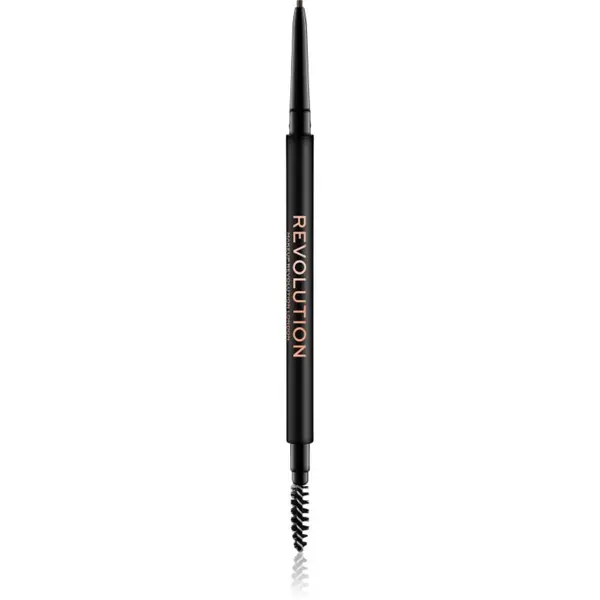 Revolution Revolution Precise Brow Pencil precizna olovka za obrve sa četkicom nijansa Dark Brown 0.05 g