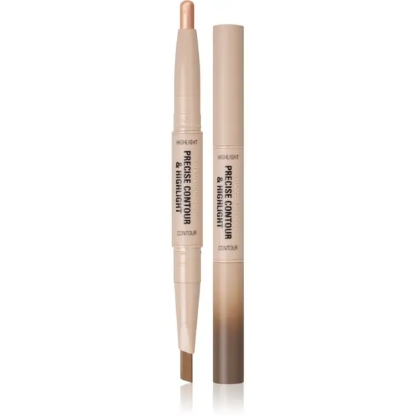 Revolution Revolution Precise Contour & Highlight dvostrani korektor nijansa Medium 1.45 g