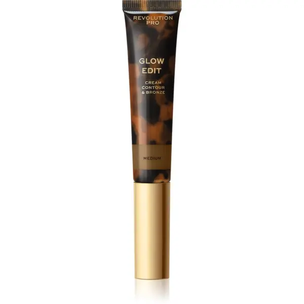 Revolution PRO Revolution PRO Glow Edit tekući bronzer nijansa Medium 15 ml