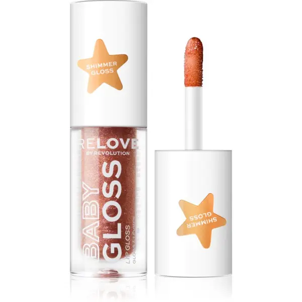 Revolution Relove Revolution Relove Baby Gloss Shimmer svjetlucavo sjajilo za usne nijansa Pink Tulle 1.8 ml