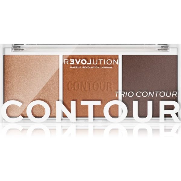 Revolution Relove Revolution Relove Colour Play paleta za konturiranje nijansa Bronze Sugar 6 g