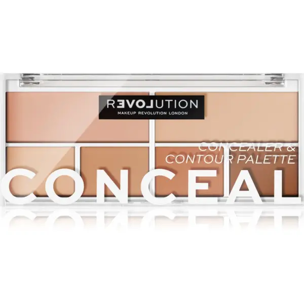 Revolution Relove Revolution Relove Conceal Me paleta korektora nijansa Light 2.8 g