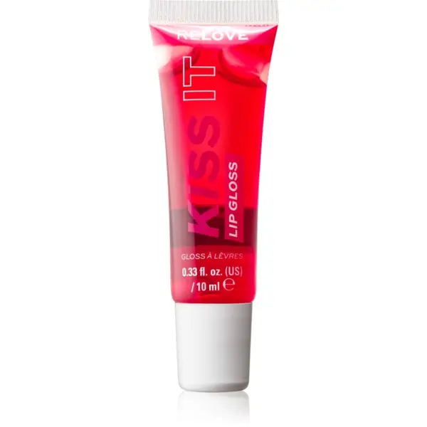 Revolution Relove Revolution Relove Kiss It hidratantno sjajilo za usne nijansa Cherry Red 10 ml
