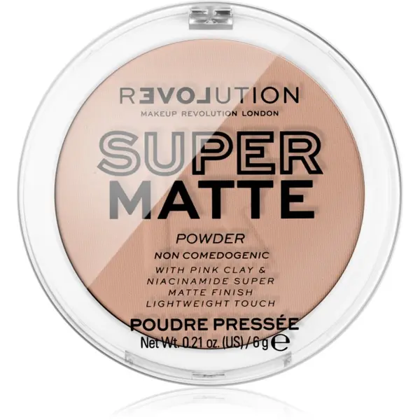 Revolution Relove Revolution Relove Super Matte Powder matirajući puder nijansa Beige 6 g