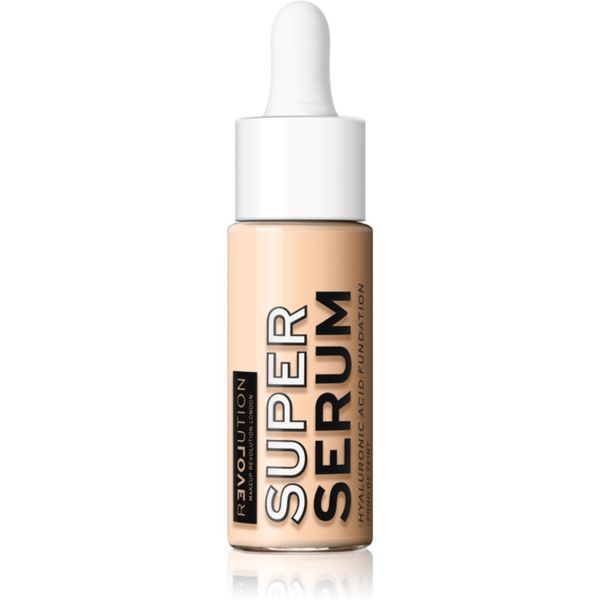 Revolution Relove Revolution Relove Super Serum lagani puder s hijaluronskom kiselinom nijansa F1 25 ml