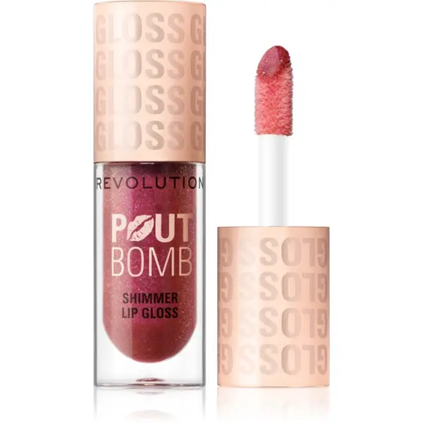 Revolution Revolution Shimmer Gloss svjetlucavo sjajilo za usne nijansa Berry Lustre 4.5 ml