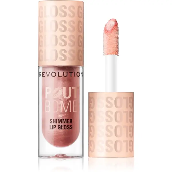 Revolution Revolution Shimmer Gloss svjetlucavo sjajilo za usne nijansa Shine Pink 4.5 ml