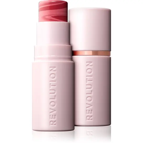 Revolution Revolution Skin Silk Blush Stick kremasto rumenilo u sticku nijansa Rose Nude Pink 4.5 g