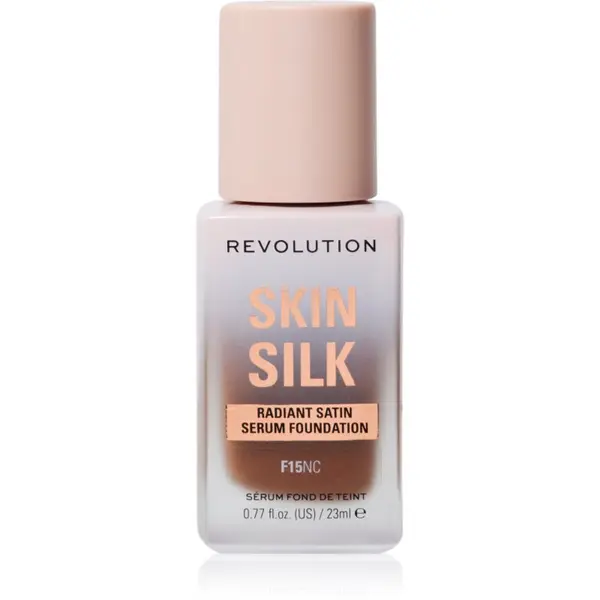 Revolution Revolution Skin Silk Serum Foundation blagi puder s posvjetljujućim učinkom nijansa F15 23 ml