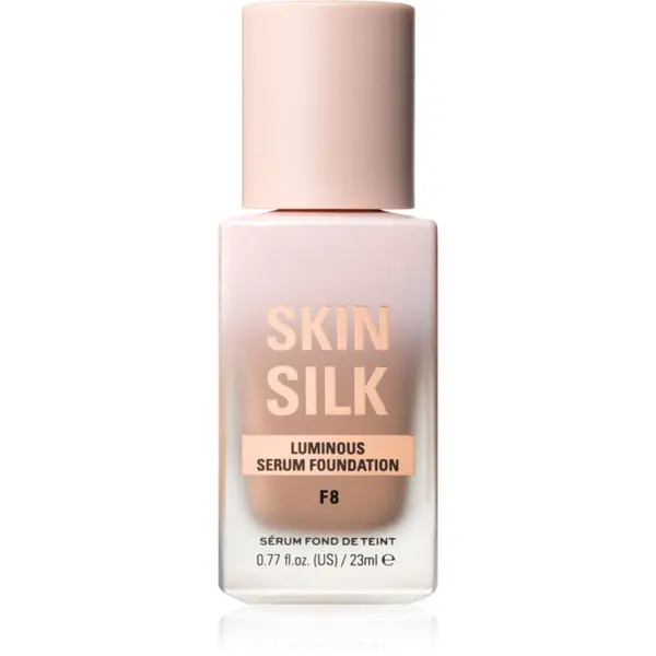 Revolution Revolution Skin Silk Serum Foundation blagi puder s posvjetljujućim učinkom nijansa F8 23 ml