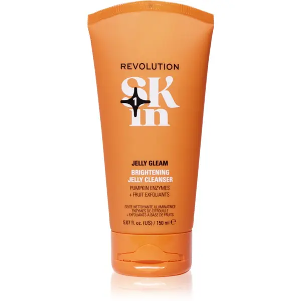 Revolution Skincare Revolution Skincare Be Bright Natural Fruit AHA Brightening Jelly Cleanser posvjetljujući gel za čišćenje 150 ml