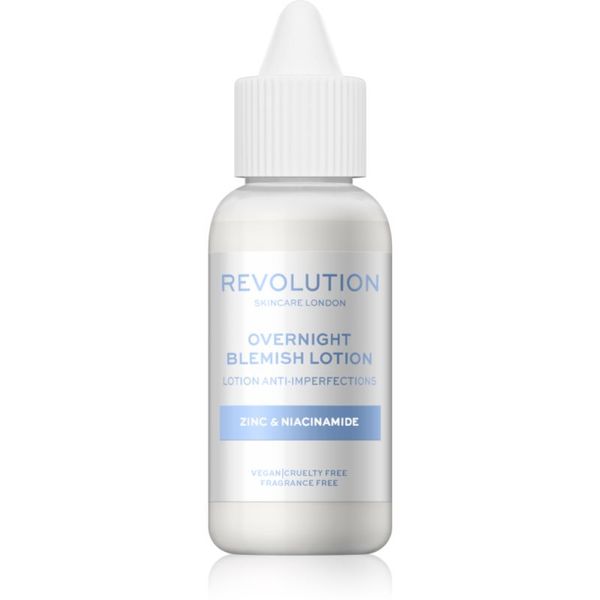 Revolution Skincare Revolution Skincare Blemish Zinc & Niacinamide njega za noć protiv akni 30 ml