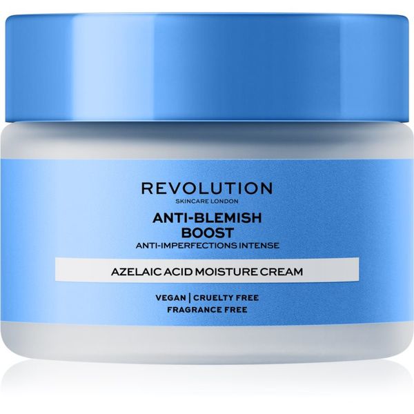 Revolution Skincare Revolution Skincare Boost Anti Blemish Azelaic Acid umirujuća i hidratantna krema za lice s hiperpigmentacijom 50 ml