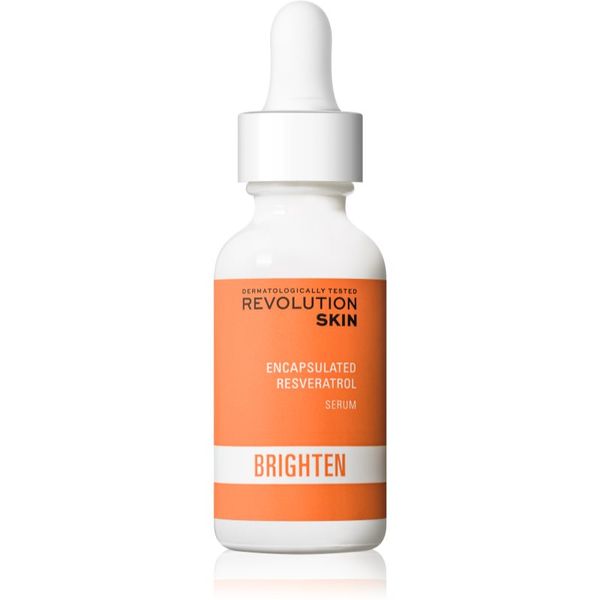 Revolution Skincare Revolution Skincare Encapsulated Resveratrol umirujući serum za sjaj lica 30 ml