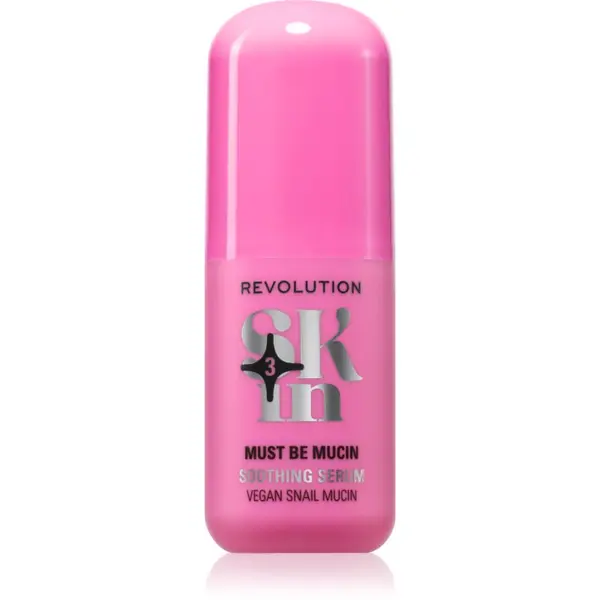Revolution Skincare Revolution Skincare Go Gentle Vegan Snail Mucin Soothing Serum umirujući serum s hidratantnim učinkom 30 ml