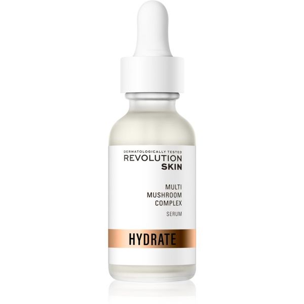 Revolution Skincare Revolution Skincare Hydrate Multi Mushroom Complex serum za dubinsku ishranu i hidrataciju za sjaj lica 30 ml