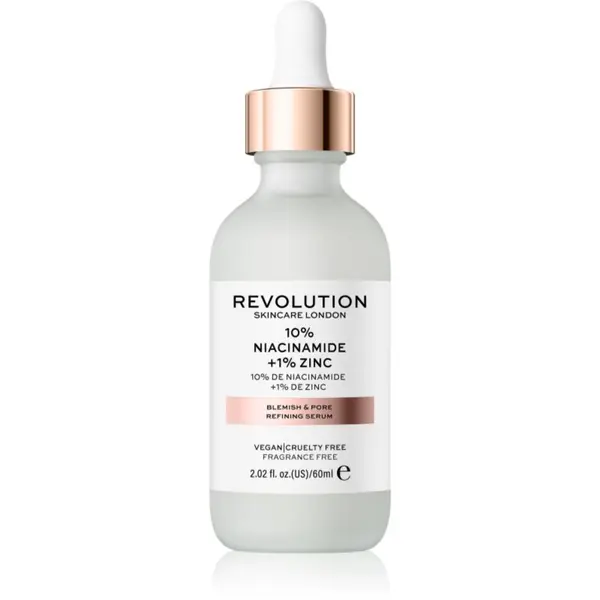 Revolution Skincare Revolution Skincare Niacinamide 10% + Zinc 1% serum za proširene pore 60 ml