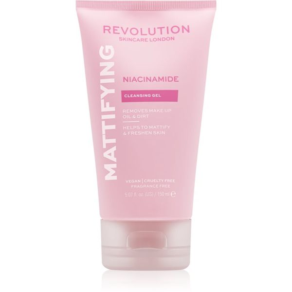 Revolution Skincare Revolution Skincare Niacinamide Mattify matirajući gel za čišćenje 150 ml