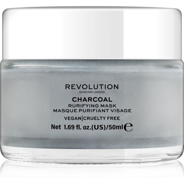 Revolution Skincare Revolution Skincare Purifying Charcoal maska za čišćenje lica 50 ml