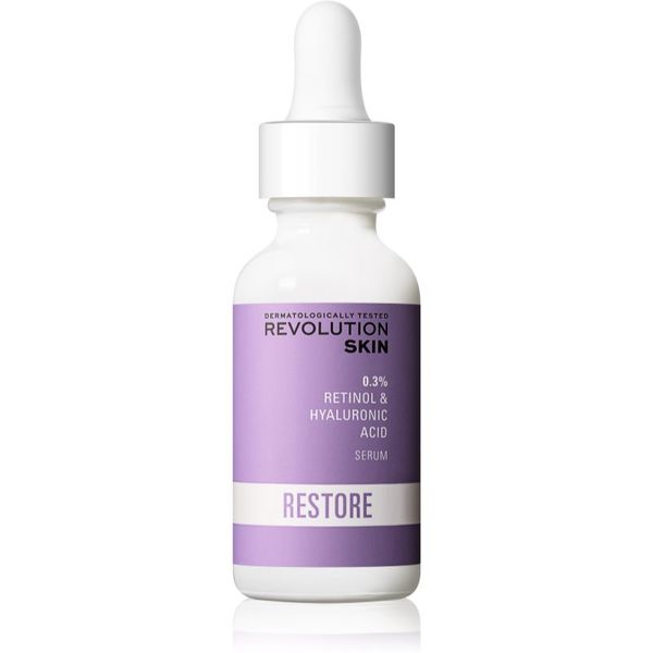 Revolution Skincare Revolution Skincare Retinol 0.3% serum protiv bora s retinolom s hijaluronskom kiselinom 30 ml