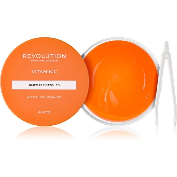 Revolution Skincare Revolution Skincare Vitamin C With Multivitamins hidrogel maska za područje oko očiju za sjaj i hidrataciju 60 kom