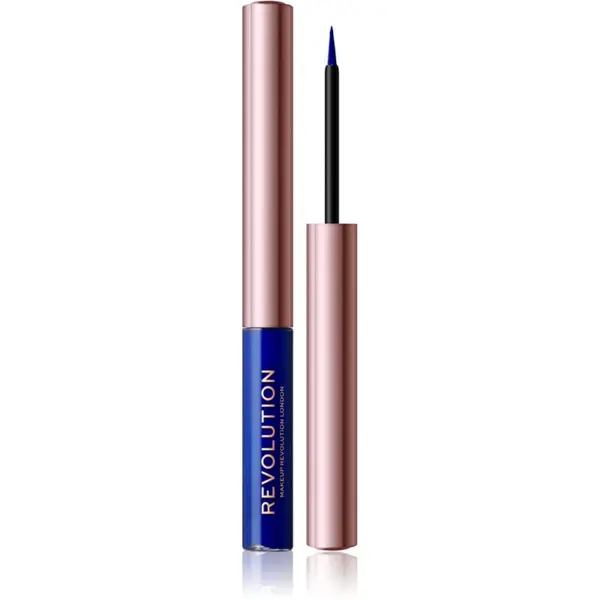 Revolution Revolution Super Flick tekući eyelineri nijansa Blue 2.4 ml