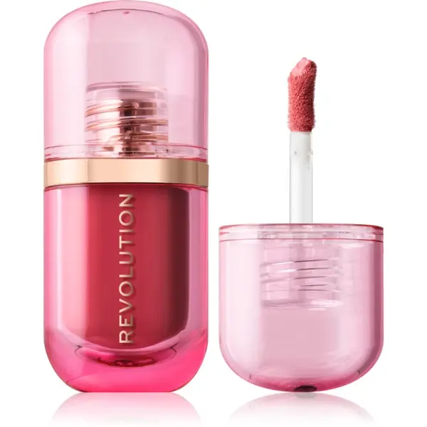 Revolution Revolution Superdewy Blush Burst tekuće rumenilo nijansa Strawberry Milkshake Cool Pink 4.2 ml