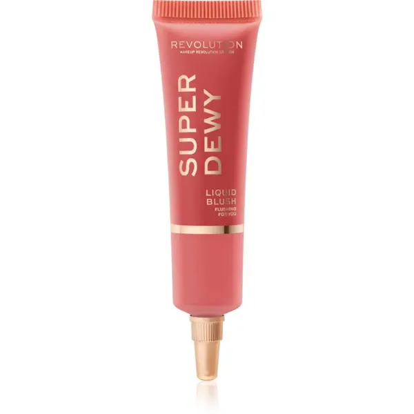 Revolution Revolution Superdewy tekuće rumenilo nijansa Flushing For You 15 ml