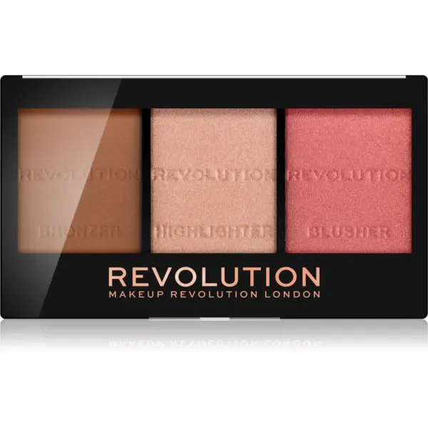 Revolution Revolution Ultra Sculpt & Contour paleta za konturiranje lica nijansa Ultra Fair C01 11 g