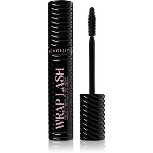 Revolution Revolution Wrap Lash maskara za volumen nijansa Ultra Black 8.5 ml