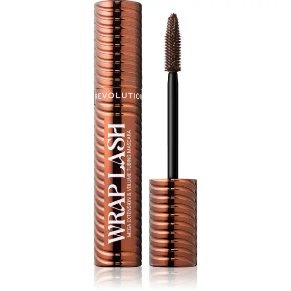 Revolution Revolution Wrap Lash Tubing maskara za produljenje, uvijanje i volumen nijansa Brown 8.5 ml
