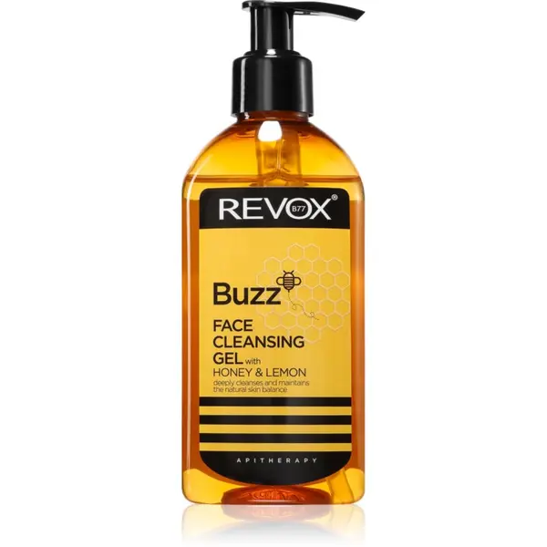 Revox B77 Revox B77 Buzz Face Cleansing Gel energetski gel za čišćenje za lice Lemon & Honey 180 ml