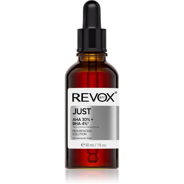 Revox B77 Revox B77 JUST AHA 30% + BHA 4% zaglađujući eksfolijacijski serum za resurfacing lica 30 ml