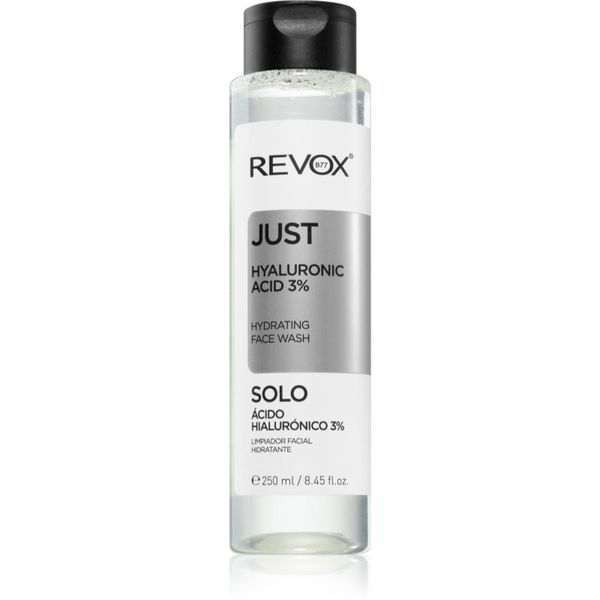 Revox B77 Revox B77 Just Hyaluronic Acid 3% hidratantni gel za čišćenje za lice 250 ml