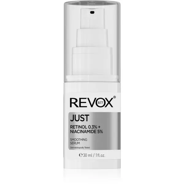 Revox B77 Revox B77 JUST Retinol 0.3% + Niacinamide 5% hidratantna emulzija za zaglađivanje protiv starenja lica 30 ml