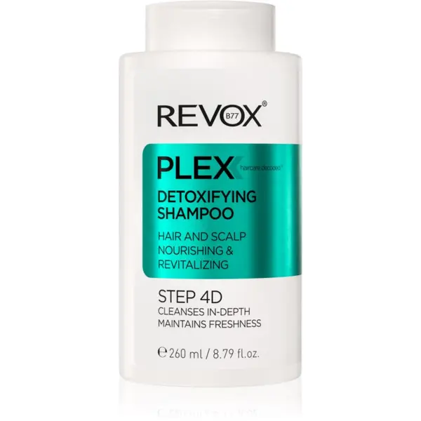 Revox B77 Revox B77 PLEX Detoxifying Shampoo. Step 4D detoksikacijski šampon za čišćenje 260 ml