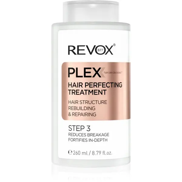Revox B77 Revox B77 PLEX Hair Perfecting Treatment. Step 3 njega prije šamponiranja za obojenu i oštećenu kosu 260 ml
