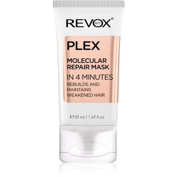 Revox B77 Revox B77 PLEX Molecular Repair Mask obnavljajuća maska za kosu bez ispiranja za kosu 50 ml
