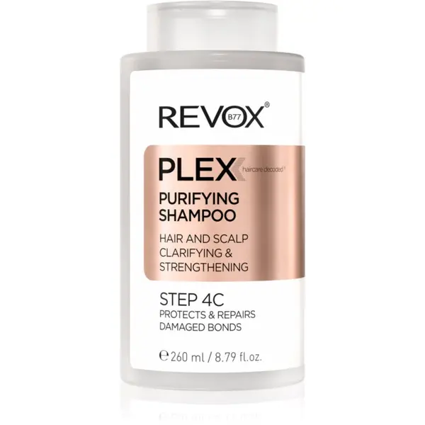 Revox B77 Revox B77 PLEX Purifying Shampoo. Step 4C šampon za čišćenje za jačanje oštećene kose 260 ml