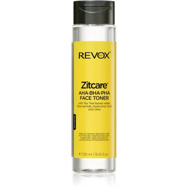 Revox B77 Revox B77 Zitcare AHA BHA PHA Active Face Toner nježni tonik za čišćenje 250 ml