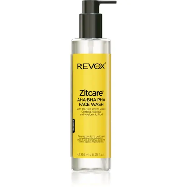 Revox B77 Revox B77 Zitcare AHA BHA PHA Face Wash nježni gel za čišćenje s eksfolijacijskim učinkom 250 ml